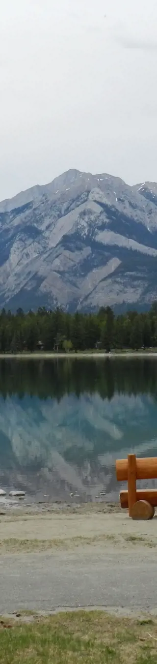 In der Naturschönheit des Jasper Nationalparks